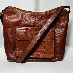Jack George’s leather Voyager Crossbody bag